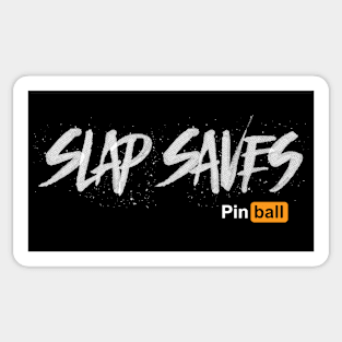 Pinball: Slap Saves (dark) Sticker